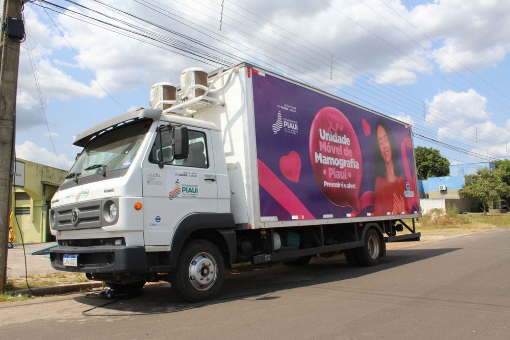 Caminhão da Mamografia inicia atendimentos em Picos nesta quinta (5)