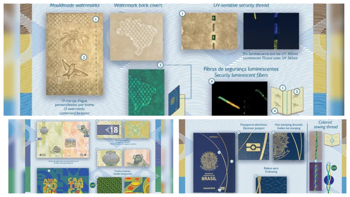 Detalhes do novo passaporte brasileiro