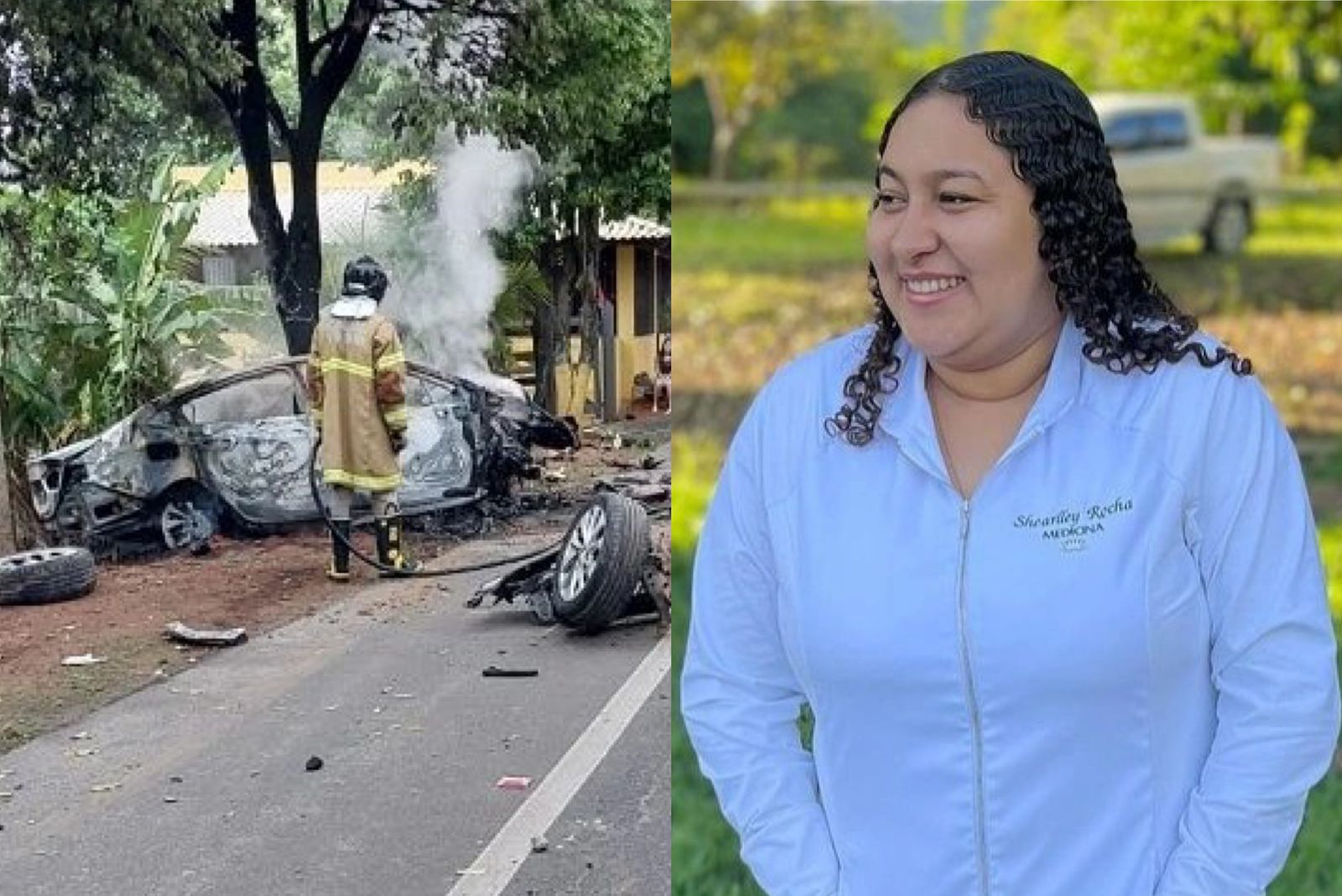 RJ: estudante de medicina piauiense sofre grave acidente e amiga morre carbonizada