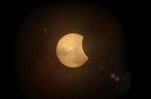 Grande Eclipse das Américas acontece hoje (14)(Reprodução/R7)