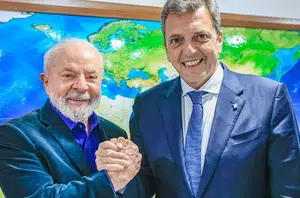 Lula e Sergio Massa(Reprodução)