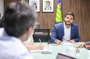 O secretário da Educação, Washington Bandeira(Ccom)