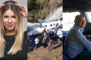 Polícia responsabiliza pilotos por acidente que matou Marília Mendonça(Montagem Pensar Piauí)
