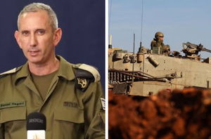 Porta-voz das Forças de Defesa de Israel (FDI), contra-almirante Daniel Hagari(Reprodução/cnn)