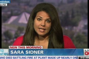 Sara Sidner, âncora da CNN(Reprodução/CNN)
