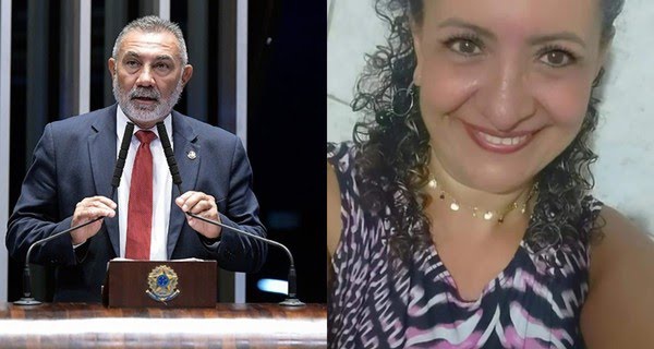 Senador Telmário Mota é alvo de operação que apura morte de Antonia Araújo de Sousa, mãe de uma filha dele