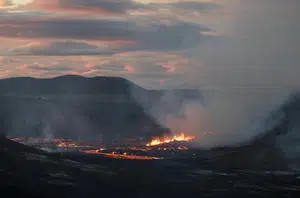 A Islândia tem 33 sistemas vulcânicos ativos, o maior número da Europa(AFP/Arquivos)