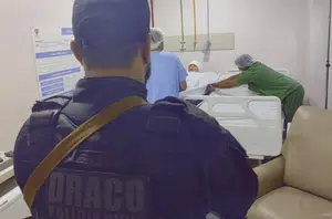 Assaltante de banco é preso enquanto fazia cirurgia plástica em Teresina(Reprodução)