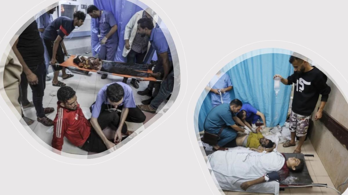 Atendimento médico em Gaza
