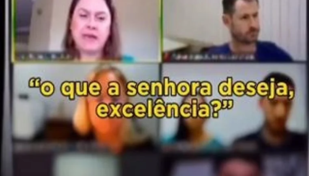 VÍDEO: Aos gritos, juíza obriga trabalhador a falar 'O que a senhora deseja, Excelência?'