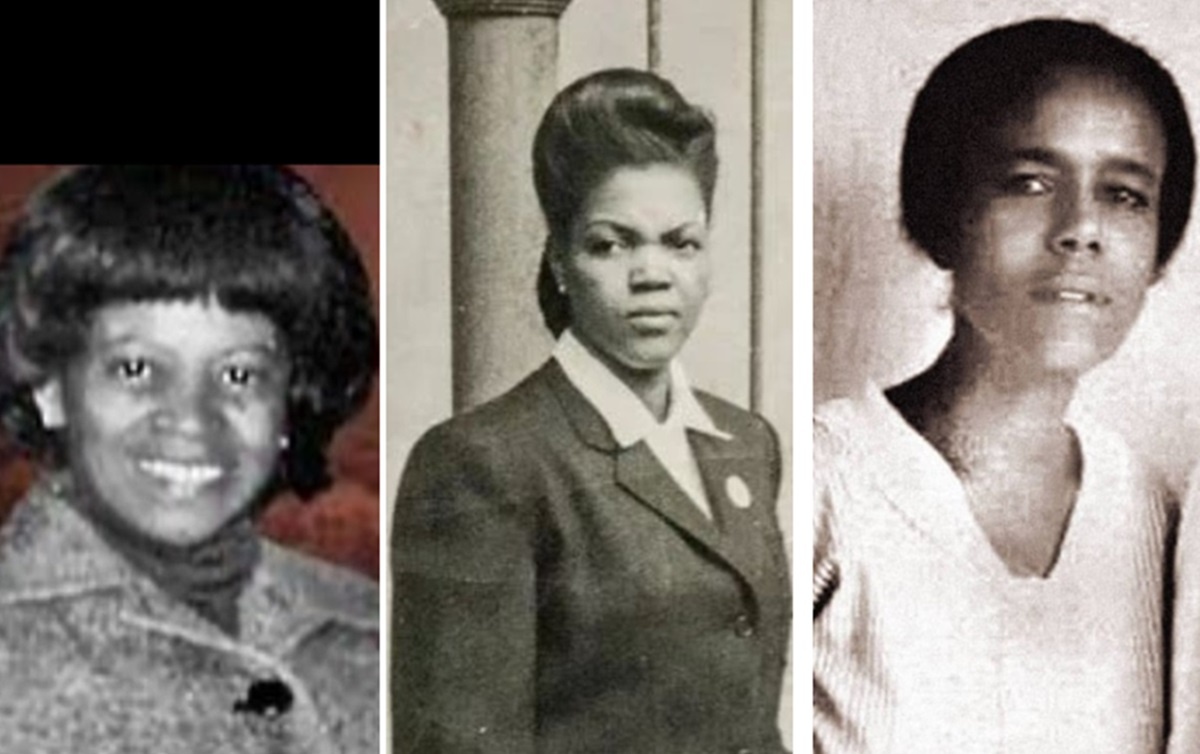 Enedina Alves, primeira engenheira negra do Brasil; Dona Yvonne Lara, servidora da saúde que trabalhou com Nise da Silveira; e Maria Odília, primeira preta formada em medicina no país, em 1909