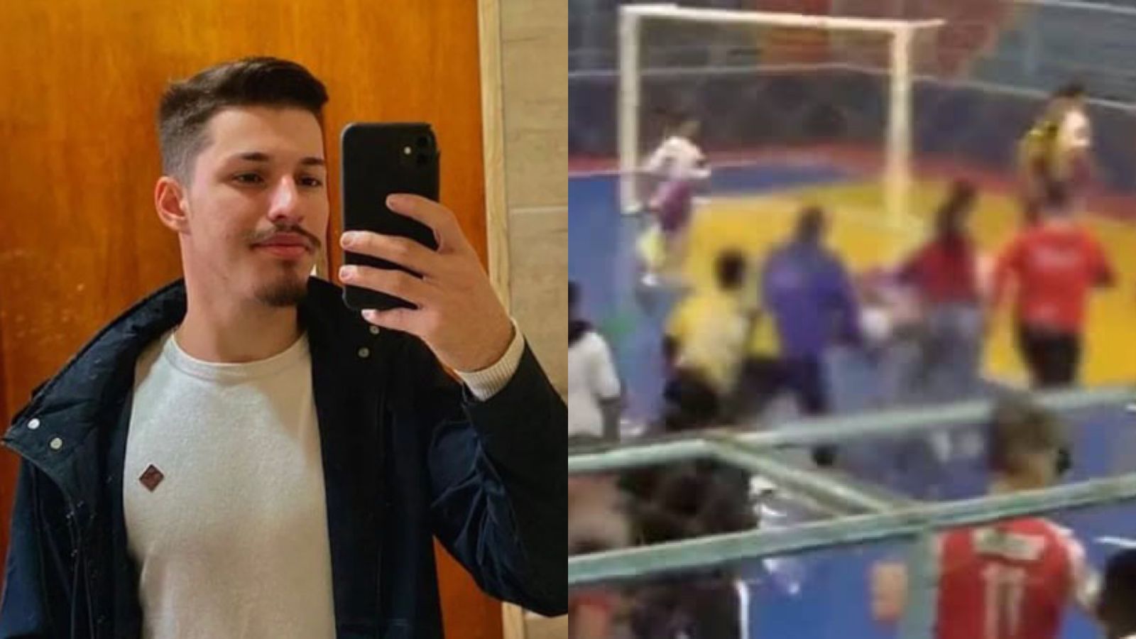 VÍDEO: jogador tem mal súbito e morre durante partida de futsal