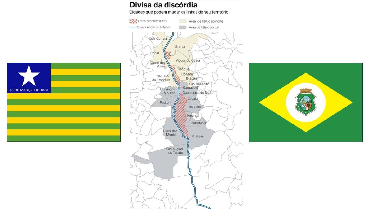 Novos documentos e até lei do Piauí reconhecem territórios em litígio como de propriedade do Ceará