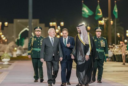 Lula na Arábia Saudita