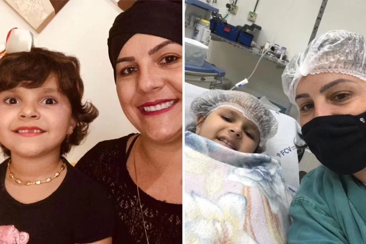 Mãe e filha vencem câncer ao mesmo tempo