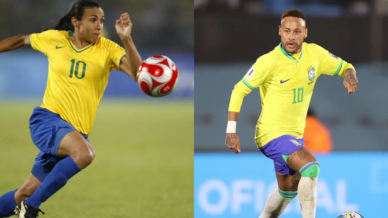 Quem é mais ídolo, Marta ou Neymar?