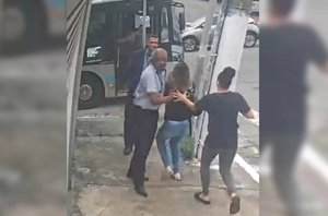Mulher é salva de tentativa de estupro por motorista de ônibus em SP(Reprodução)