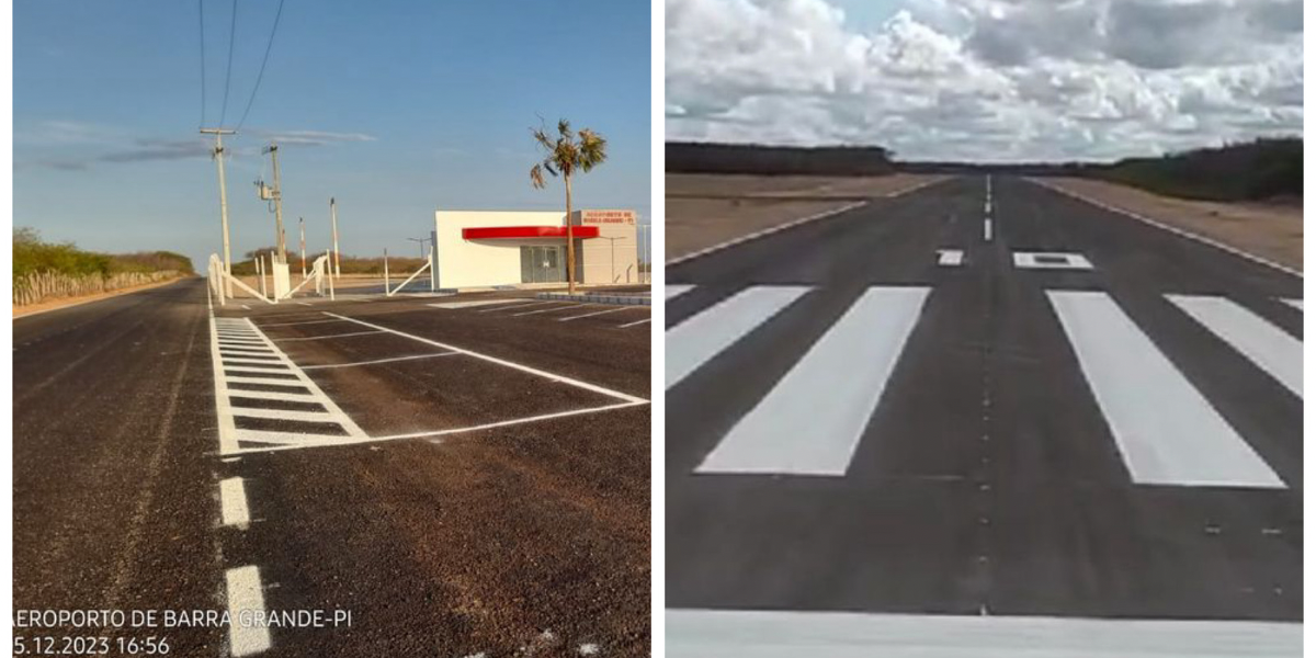 Aeroporto de Barra Grande é concluído