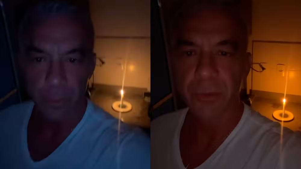 Vídeo: Alexandre Correa diz que está morando de favor e sem luz