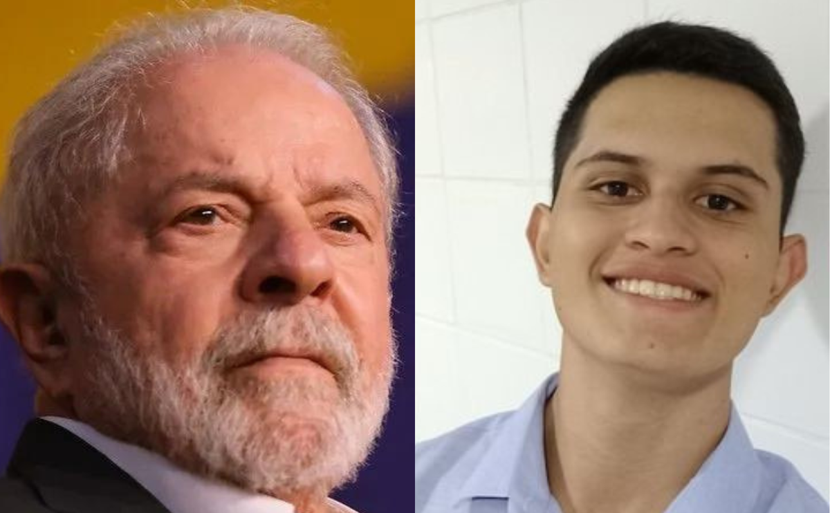 Lula e o bolsonarista André Luiz, que propôs assassinar o petista.