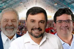 Lula, Fábio Novo e Rafael Fonteles(Reprodução)