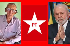 Lula lamenta morte de Luis Edwiges(Montagem Pensar Piauí)