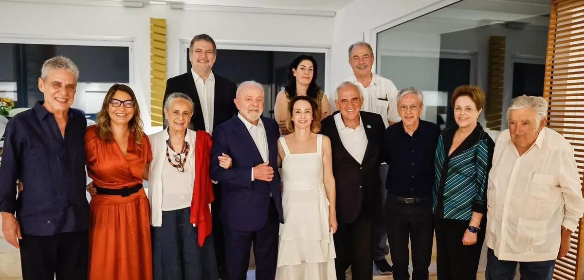 Lula se encontra com grandes nomes da cultura brasileira
