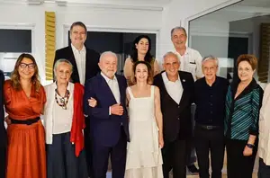 Lula se encontra com grandes nomes da cultura brasileira(Reprodução)
