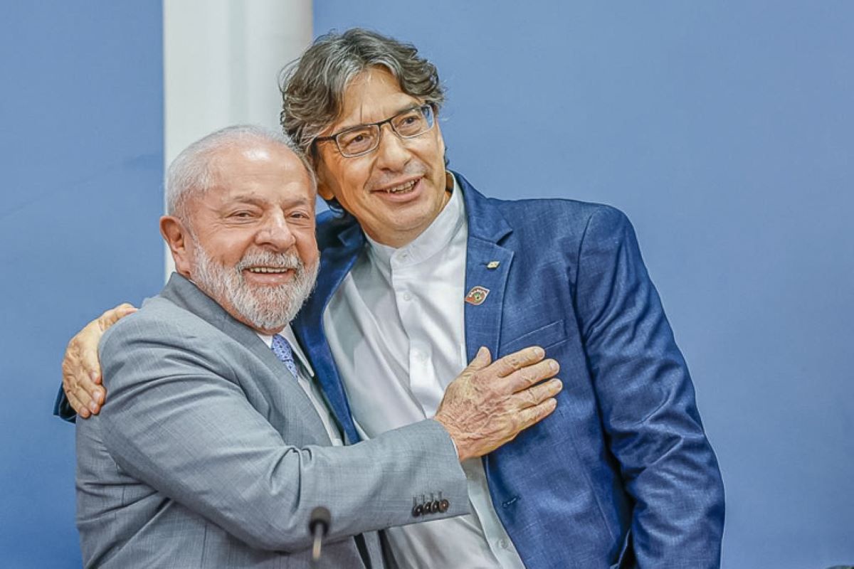 Marcio Pochmann e Lula