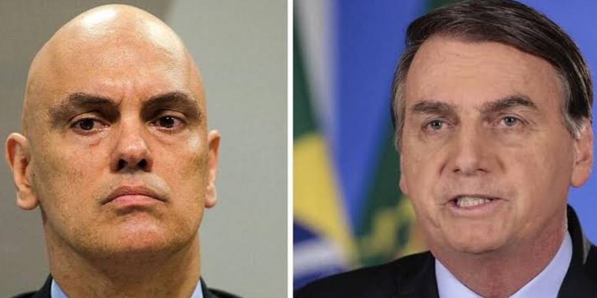 Moraes e Bolsonaro