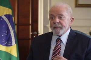 Presidente Lula em entrevista à Al Jazeera(Reprodução)