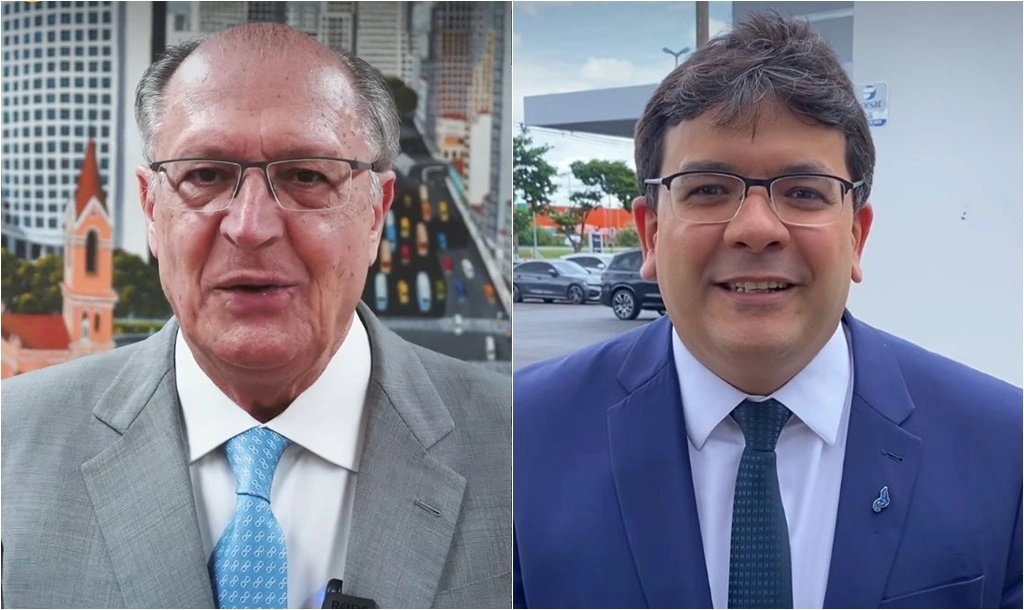 Rafael Fonteles e Alckmin