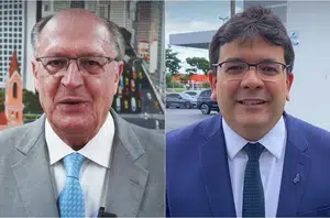 Rafael Fonteles e Alckmin(Reprodução)