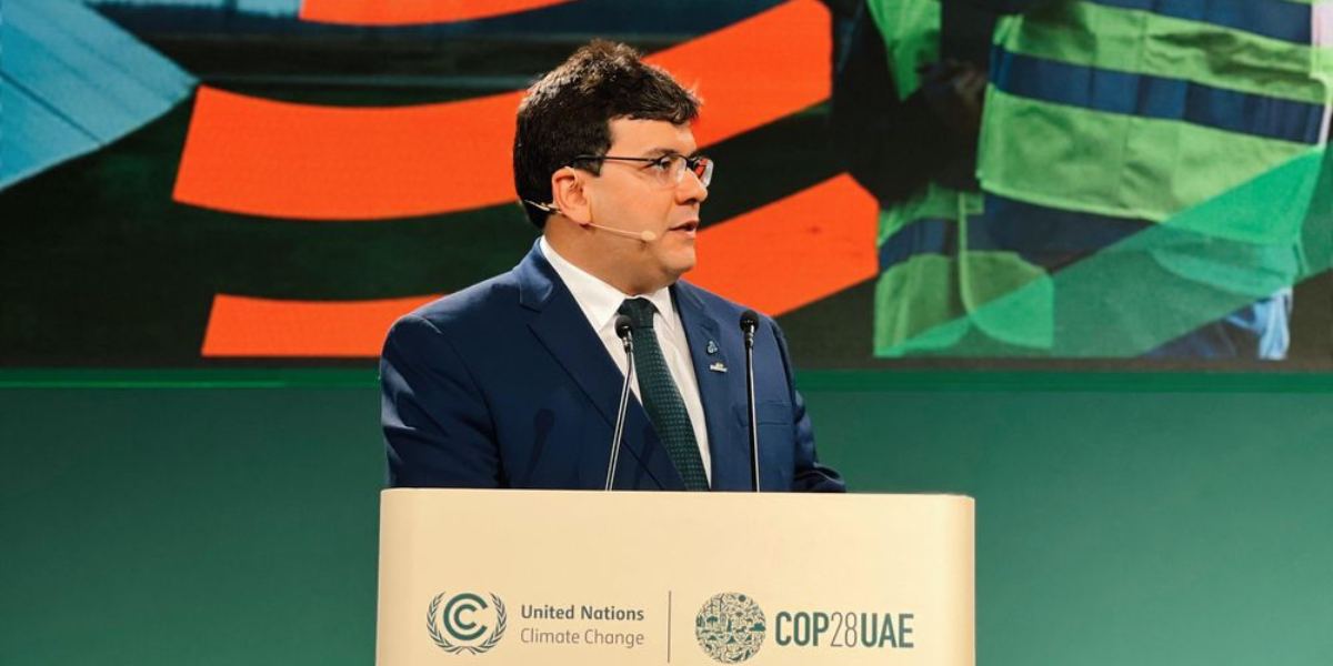 Rafael Fonteles apresenta projeto de hidrogênio verde do Piauí na COP 28 em Dubai