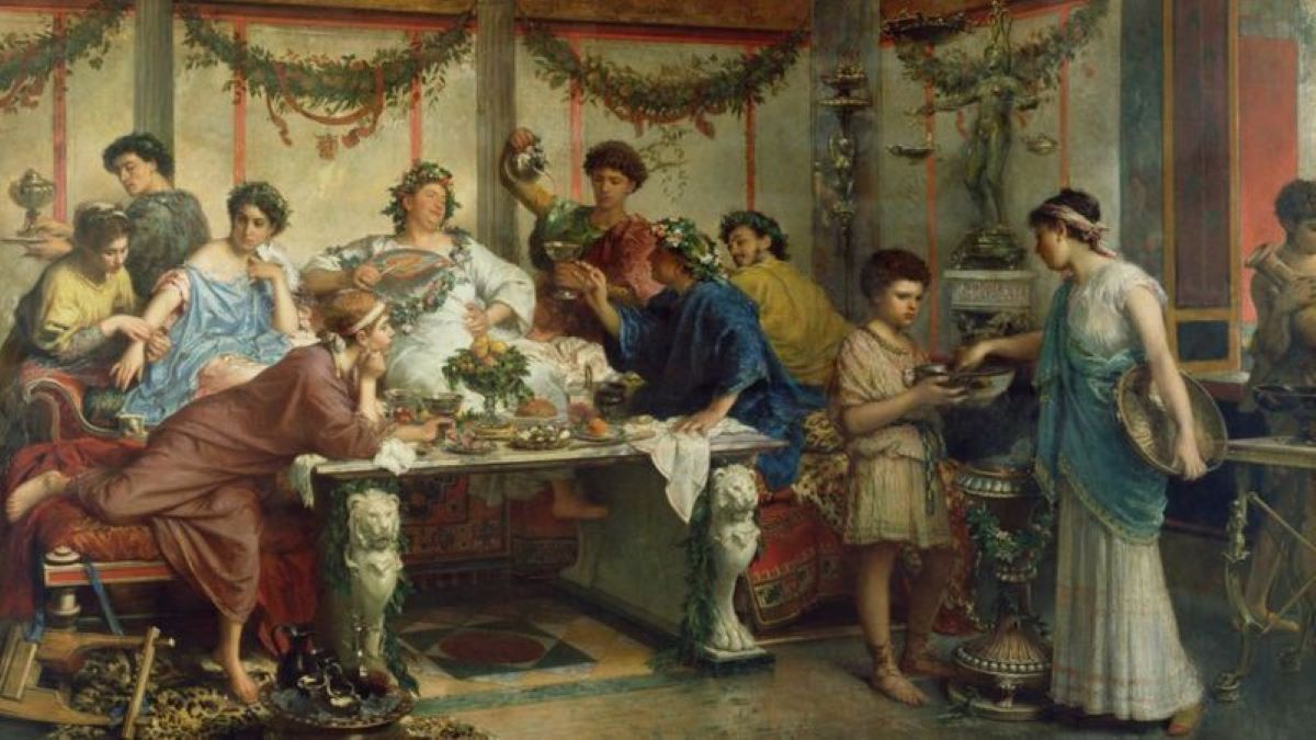 Saturnália era um feriado romano destinado a dar as boas-vindas ao inverno