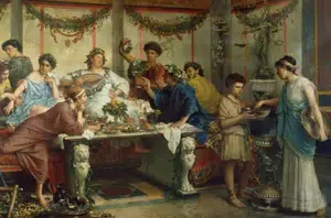 Saturnália era um feriado romano destinado a dar as boas-vindas ao inverno(GETTY IMAGES)