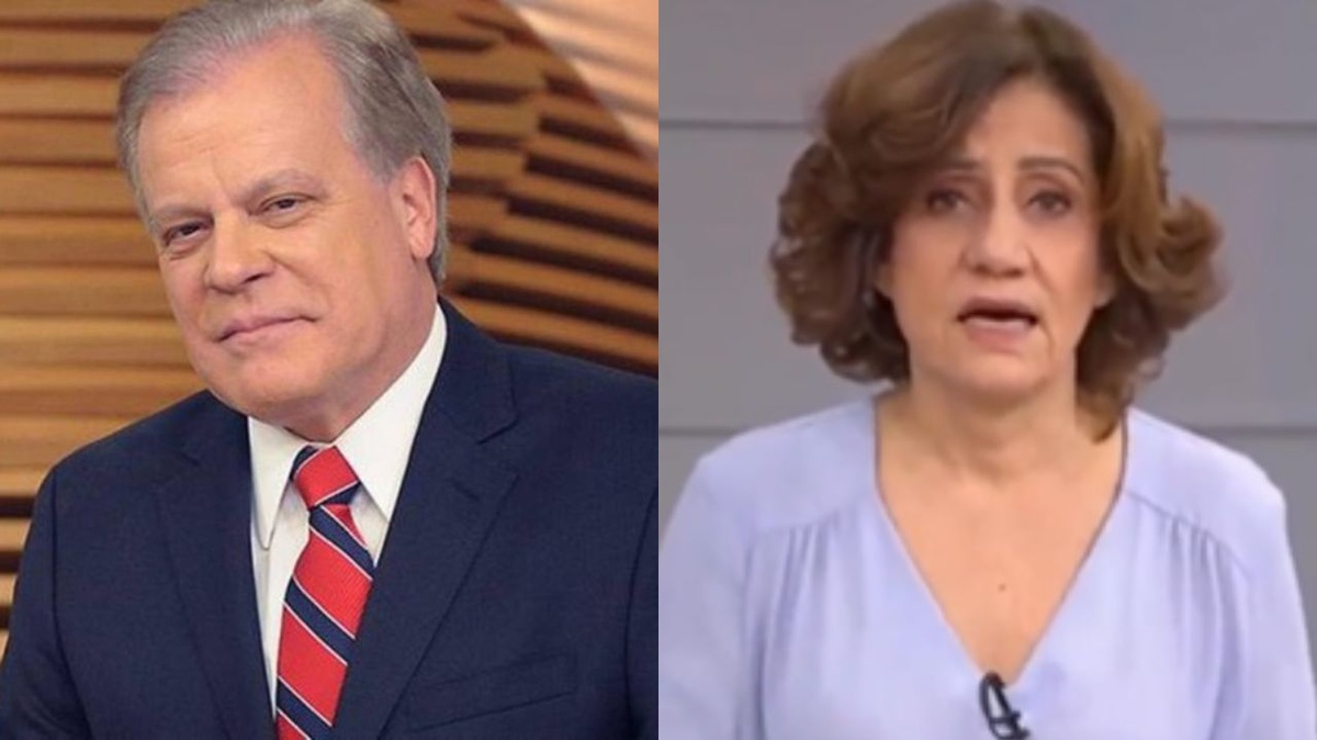 Chico Pinheiro e Miriam Leitão