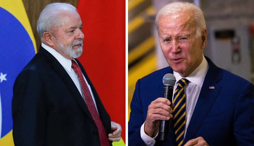 Lula e Joe Biden