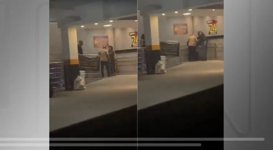 Vídeo: Seguranças de supermercado são flagrados agredindo mulher em SP