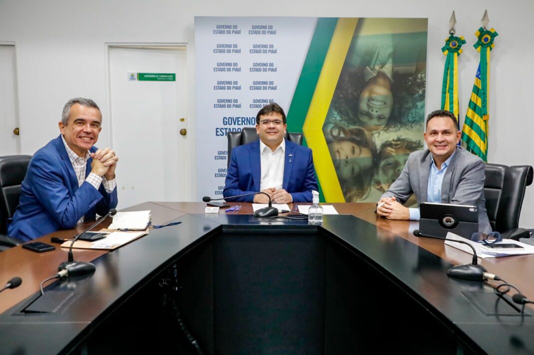 Washington Bonfim, Rafael Fonteles e Carlos Anchieta