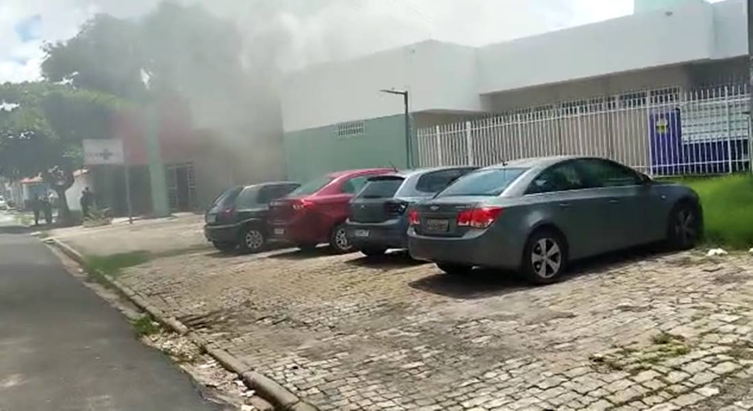 Incêndio atinge Hospital do Dirceu II