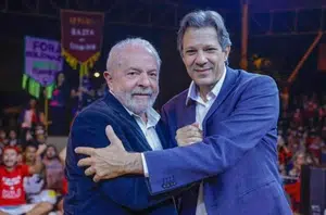 Lula e Fernando Haddad(Ricardo Stuckert)
