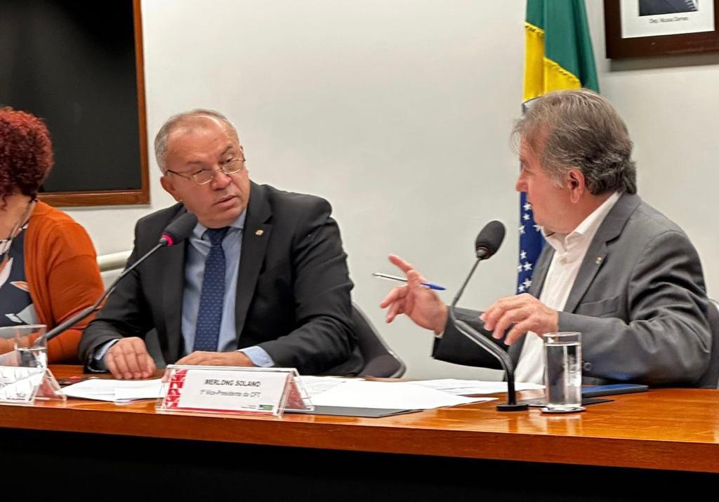 Merlong Solano é eleito vice-presidente da Comissão de Finanças e Tributação da Câmara dos Deputados