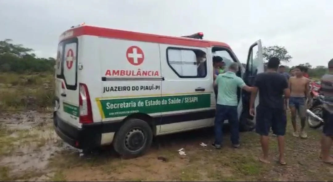 Resgate a vítima em Juazeiro do Piauí