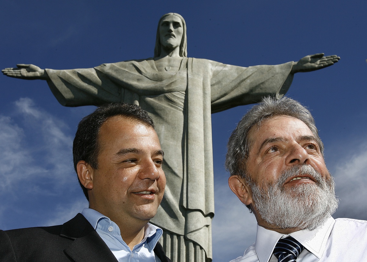 Sérgio Cabral e Lula