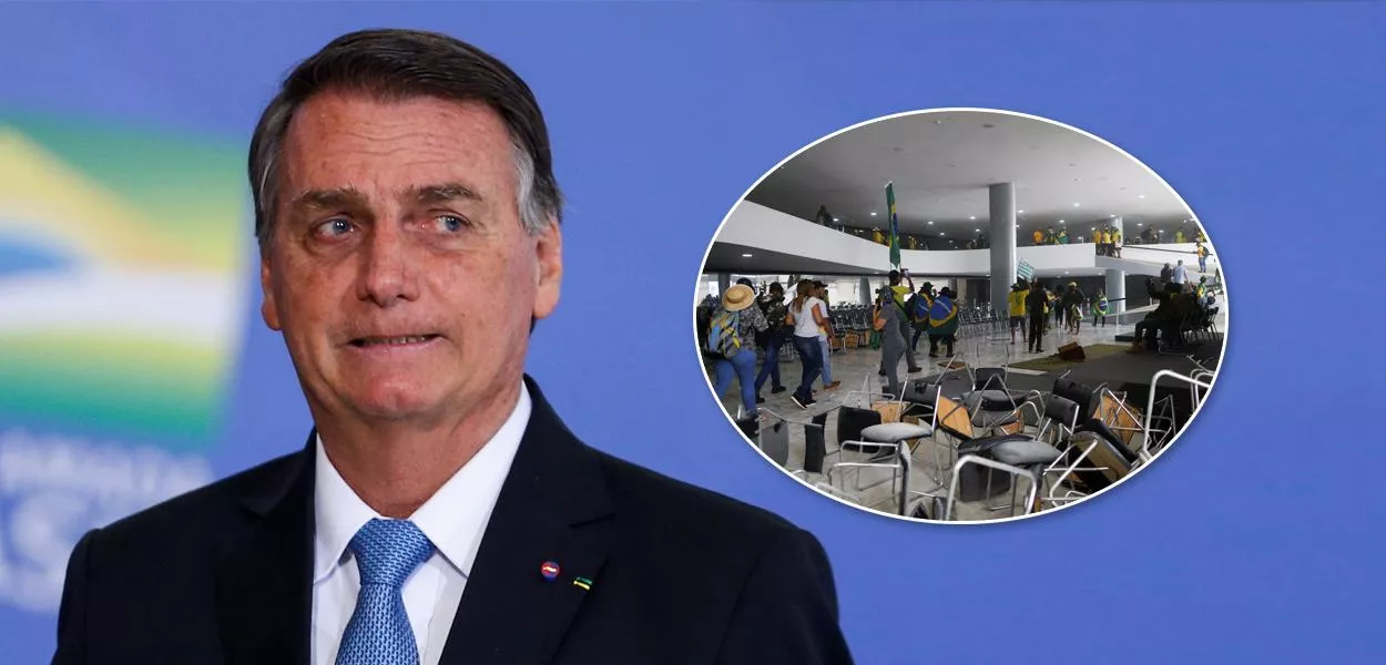 Bolsonaro depõe hoje sobre os atos terroristas de 8 de janeiro