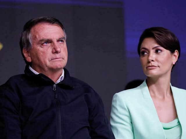 Bolsonaro e Michelle