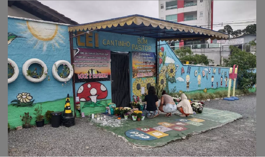 Professora que socorreu crianças após ataque em creche de SC sofre infarto