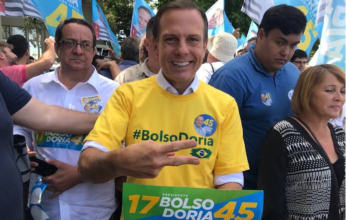 Vídeo- Doria admite ter errado ao apoiar Bolsonaro: “Pior presidente que o Brasil teve”