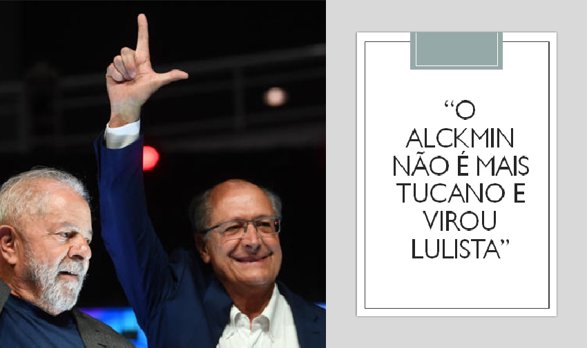 Lula e Alckmin